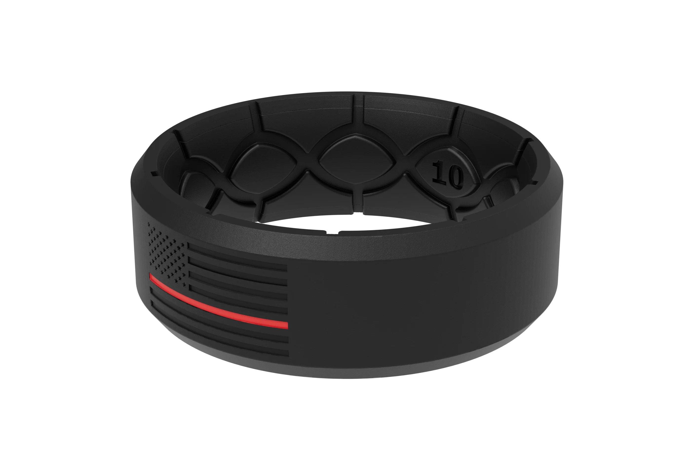 Edge Hero - Protector Black/Red Line Ring - Image 3
