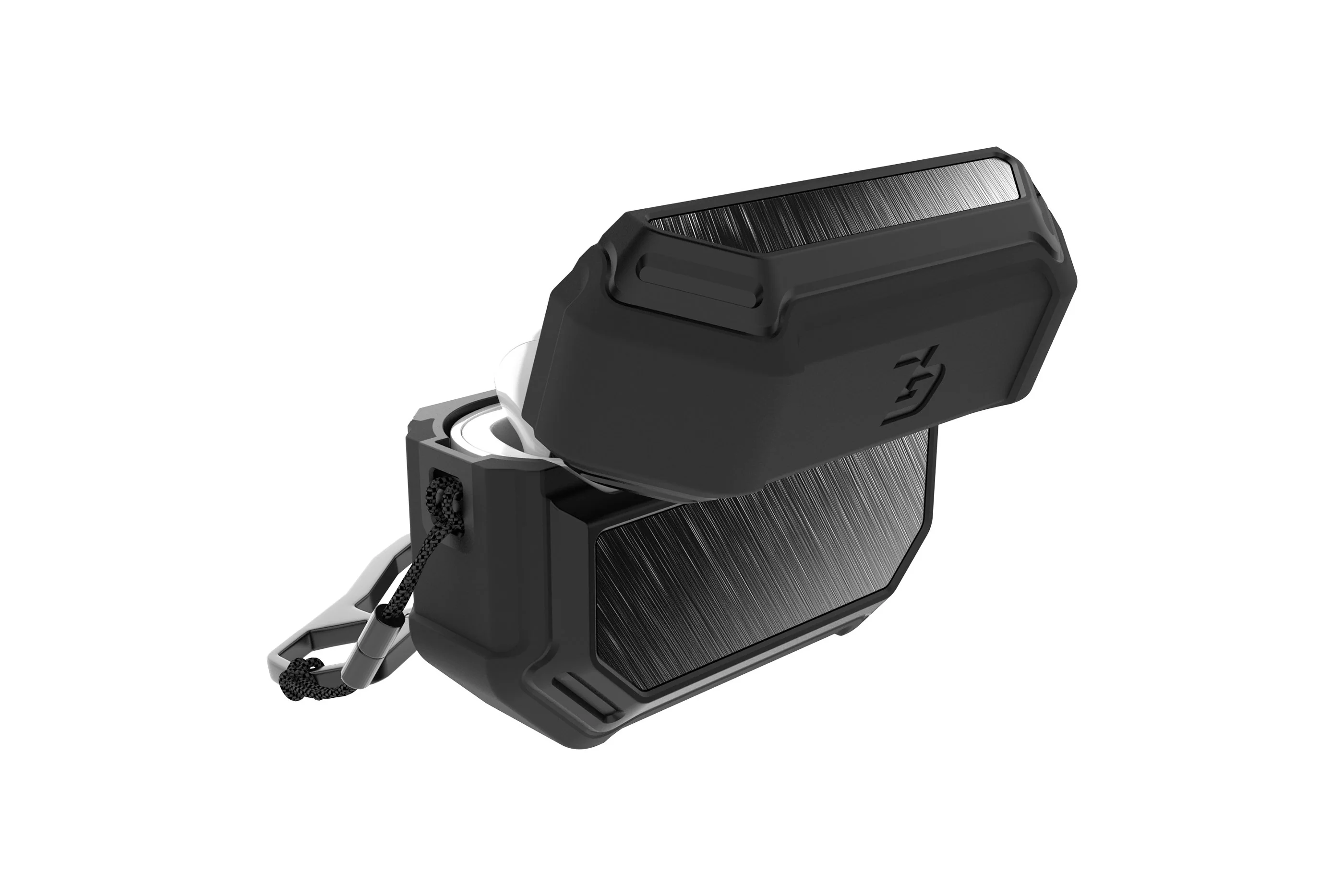 Groove Case Black/Black Aluminum for AirPods Pro - Image 3