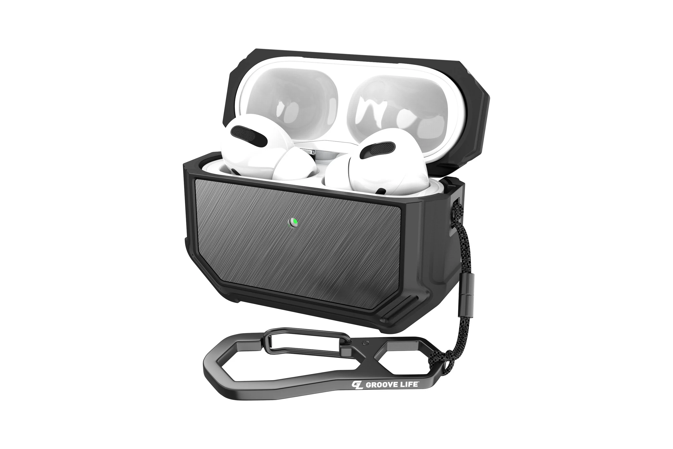 Groove Case Black/Gun Metal Aluminum AirPods Pro - Image 2