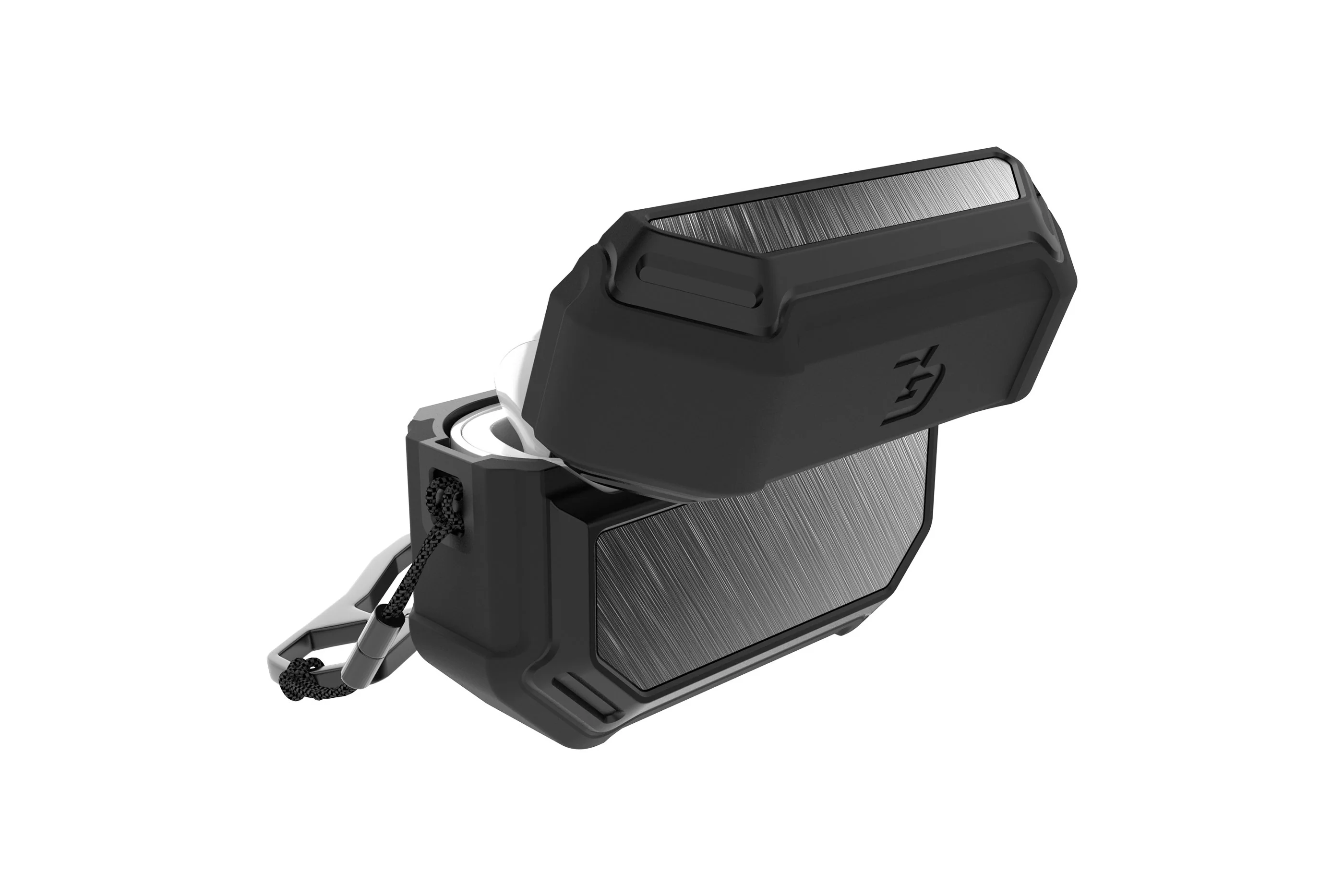 Groove Case Black/Gun Metal Aluminum AirPods Pro - Image 4