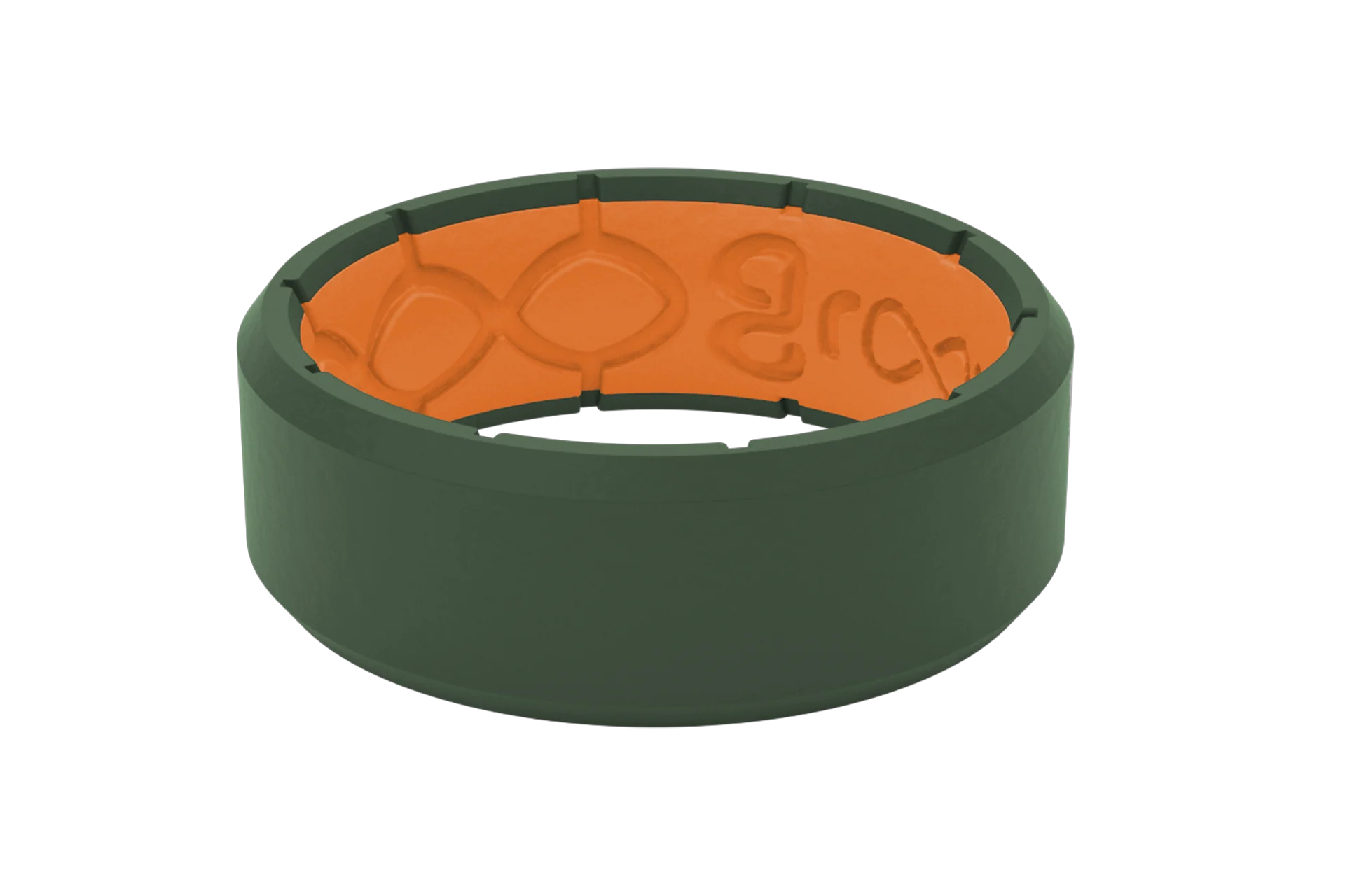 Edge Moss Green & Orange Ring - Image 3