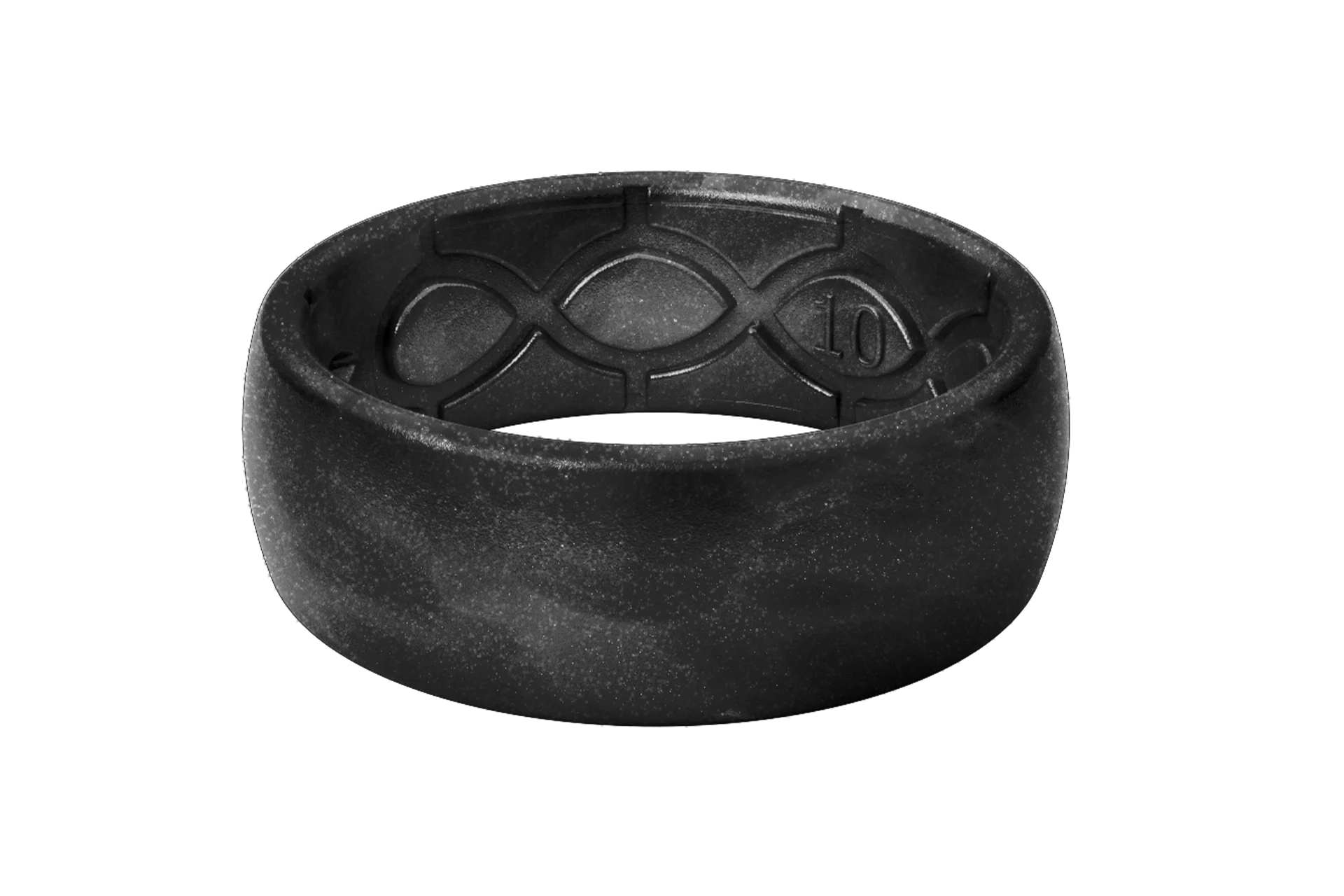 Metallic Black Pearl Ring - Image 3