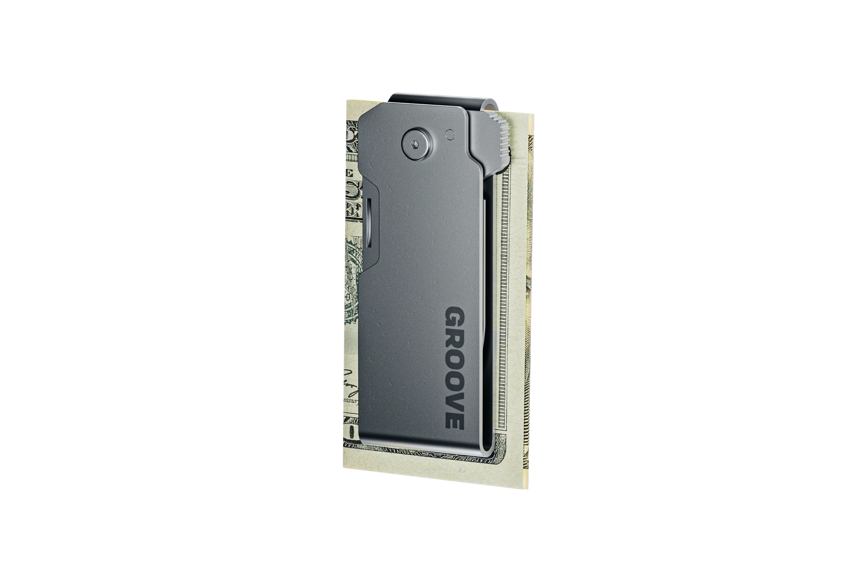Groove® Money Clip Knife - Silver - Image 4