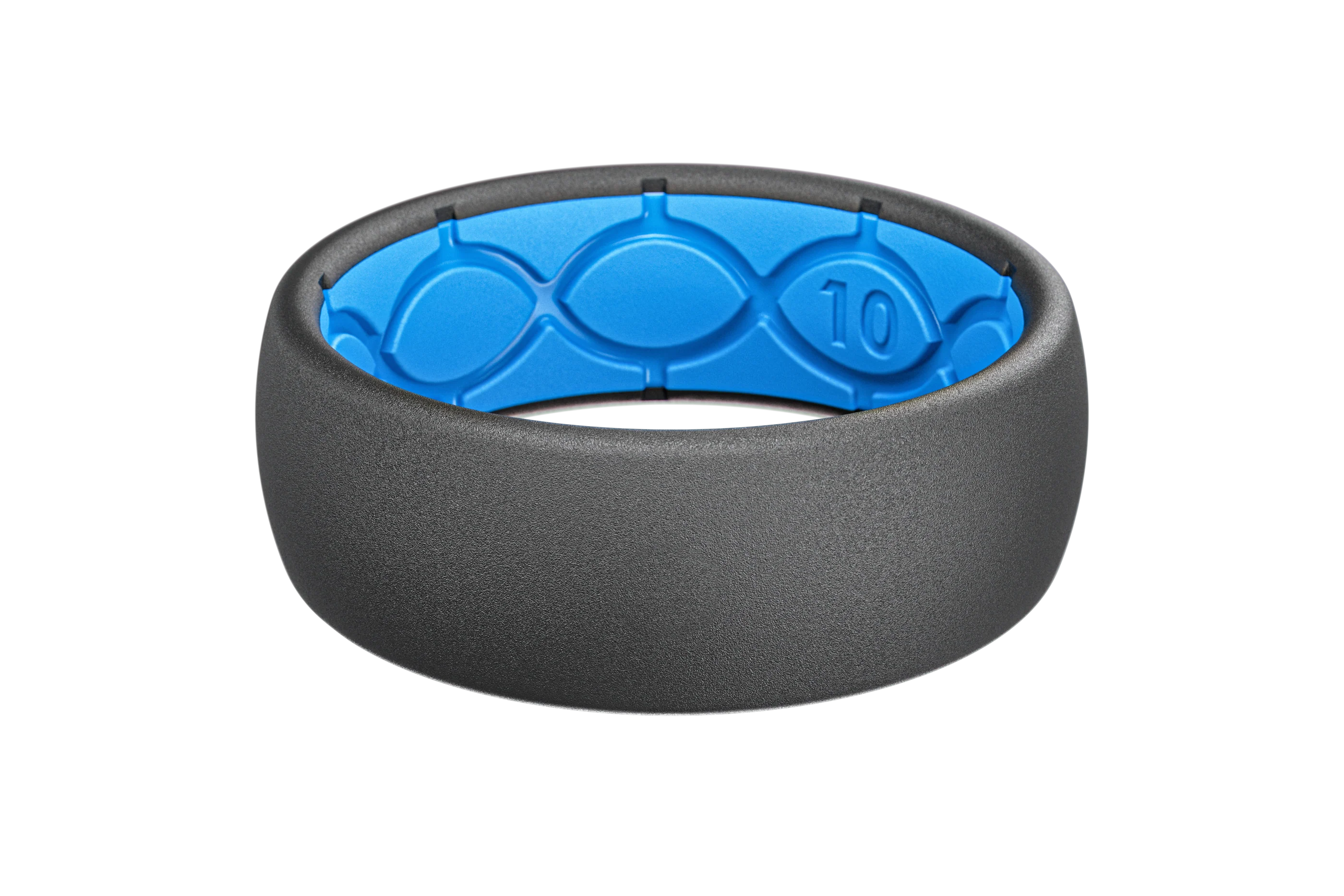 Solid Deep Stone Grey Ring - Image 3