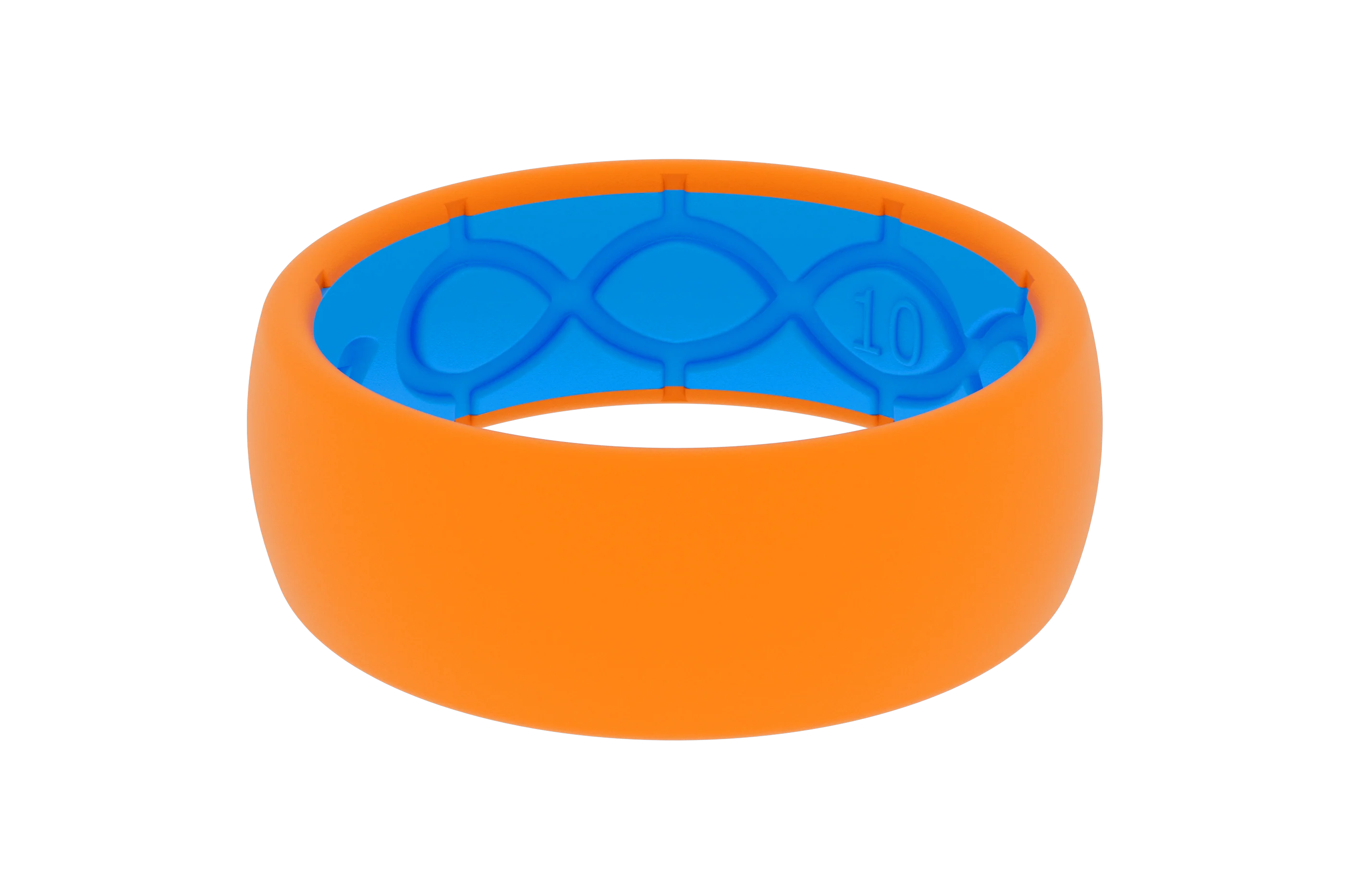 Solid Blaze Orange Ring - Image 3