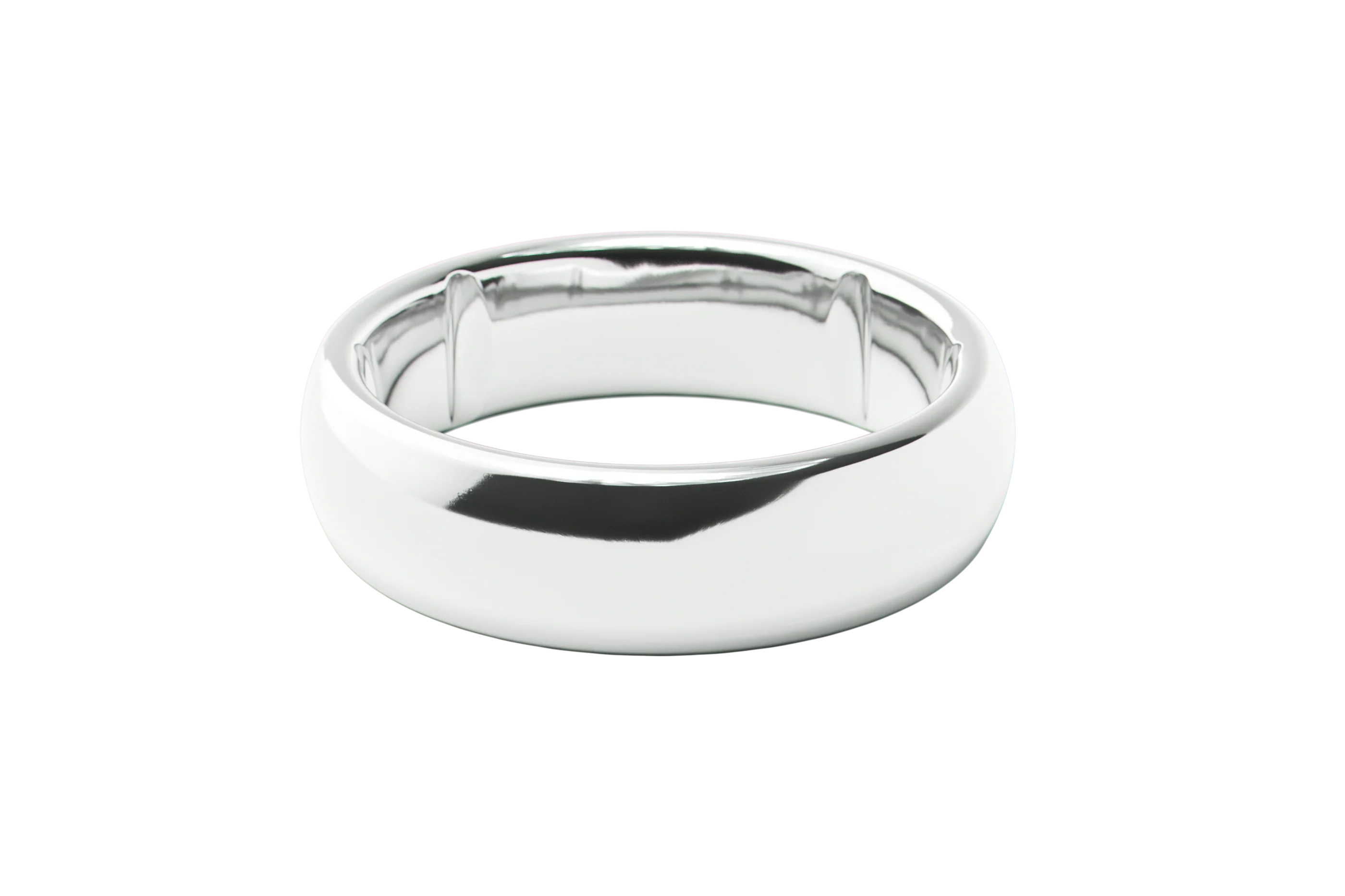 Groove Ring® Tungsten 6mm - Platinum - Image 3