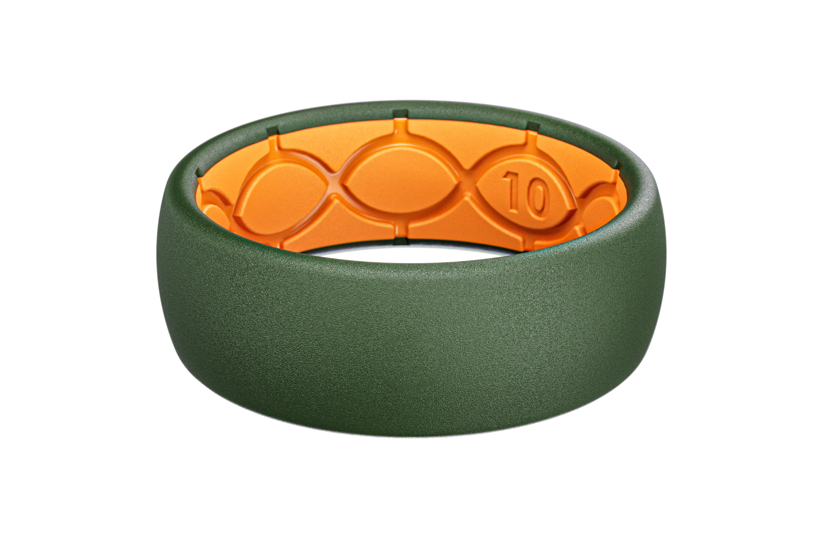 Solid Moss Green Ring - Image 3