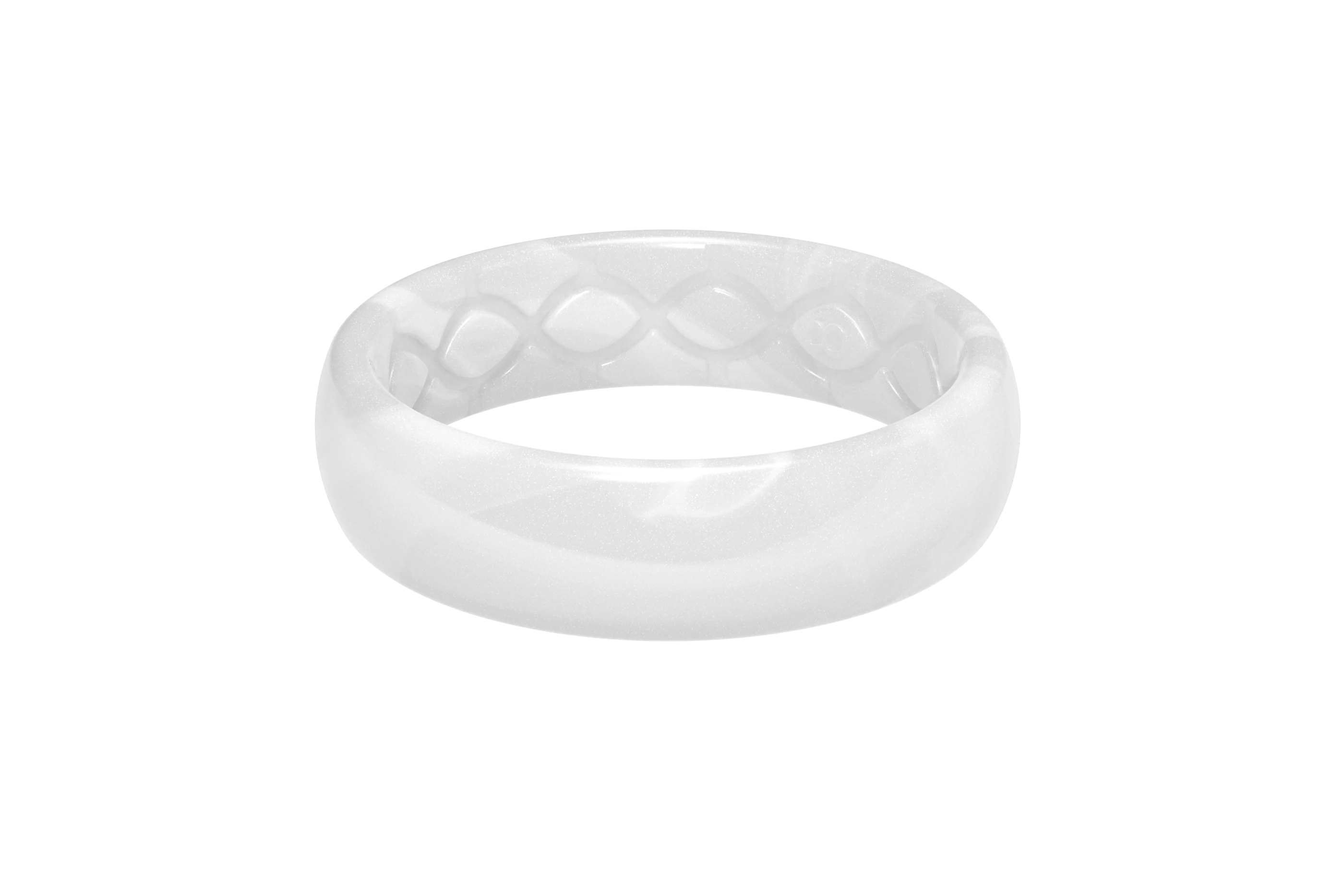 Solid Pearl Thin Ring - Image 3
