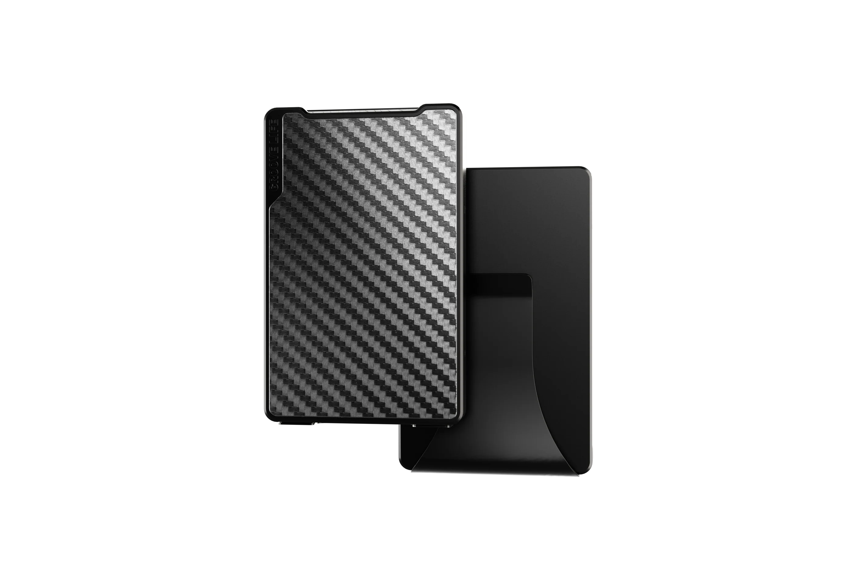 Groove Wallet® Carbon Fiber - Midnight Black