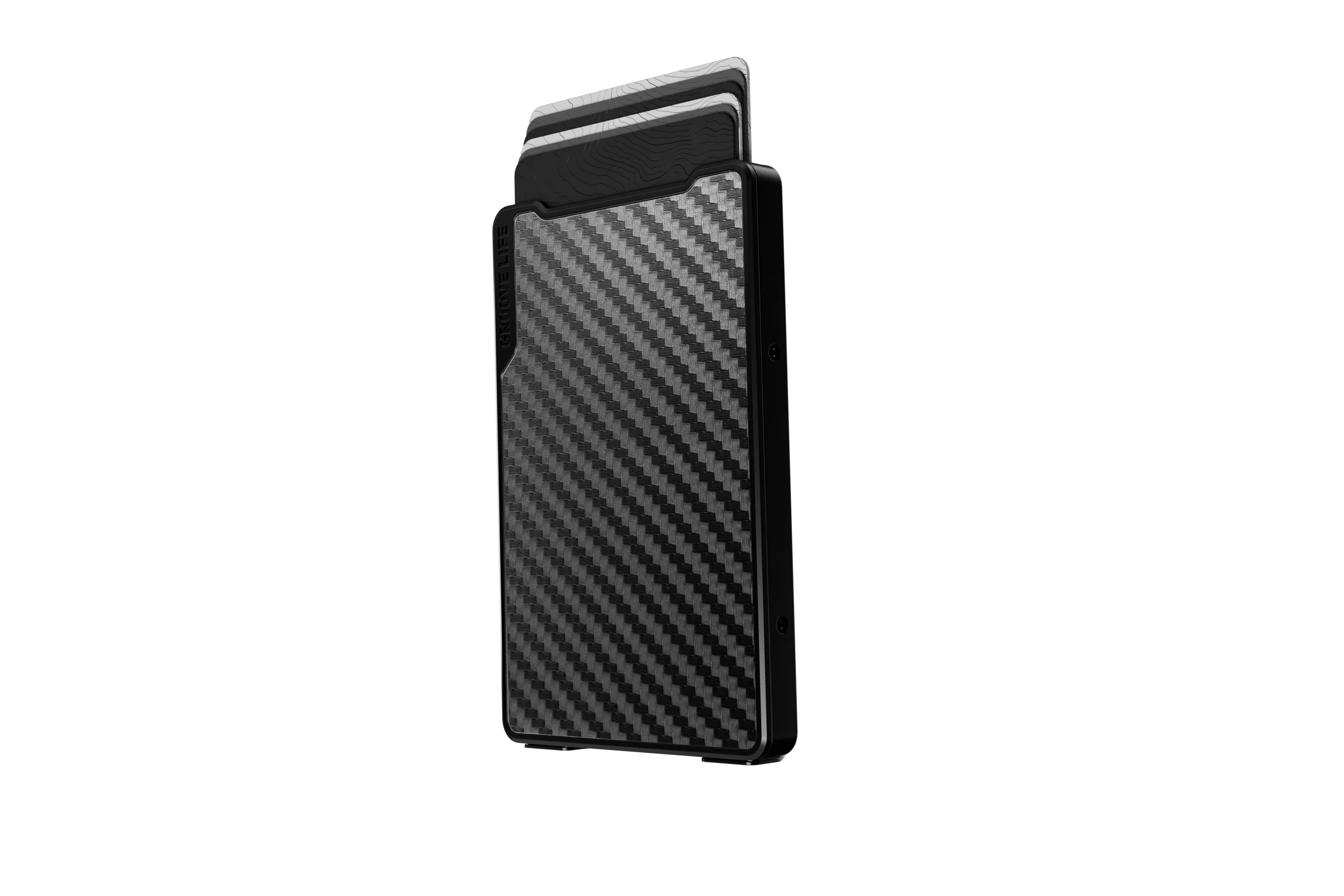 Groove Wallet® Carbon Fiber - Midnight Black - Image 3