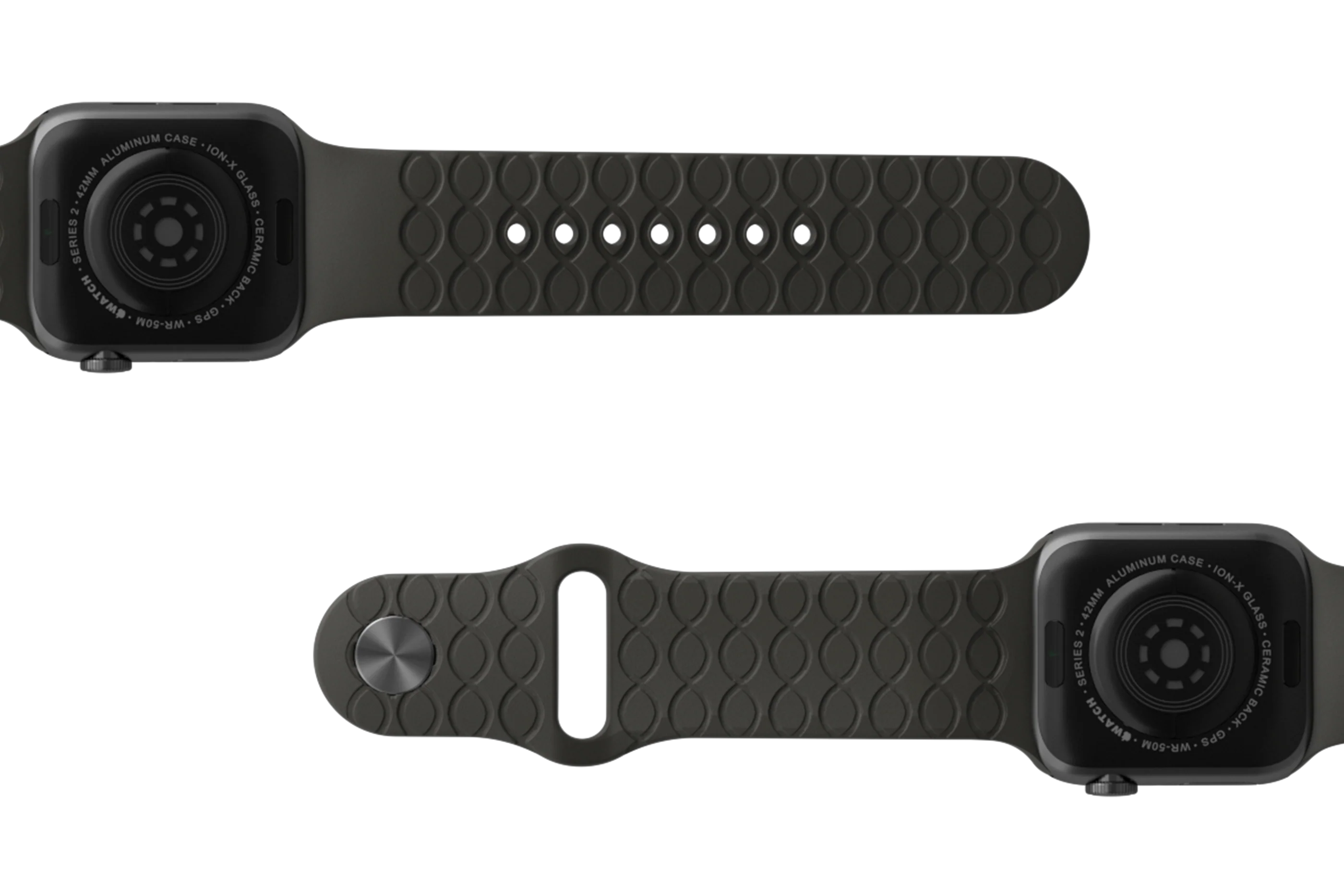 Apple Watch Band Solid Black - Image 4