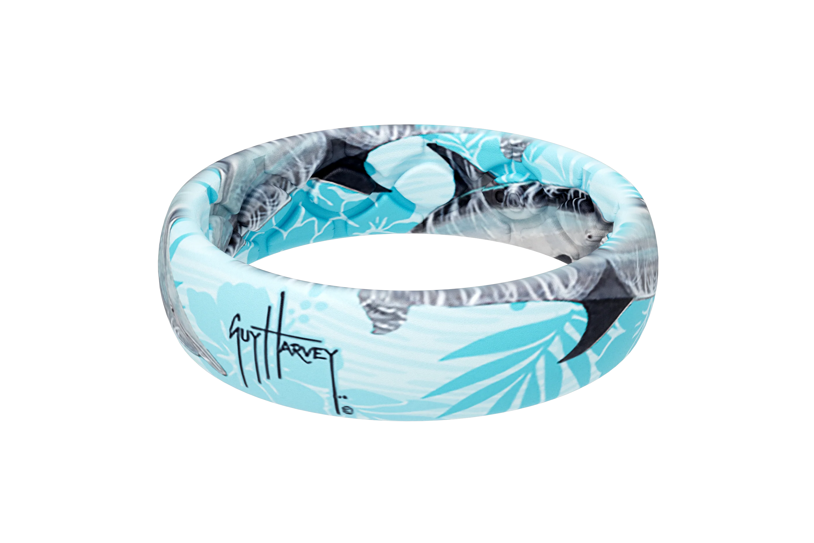 Guy Harvey Dolphin Thin Ring - Image 3