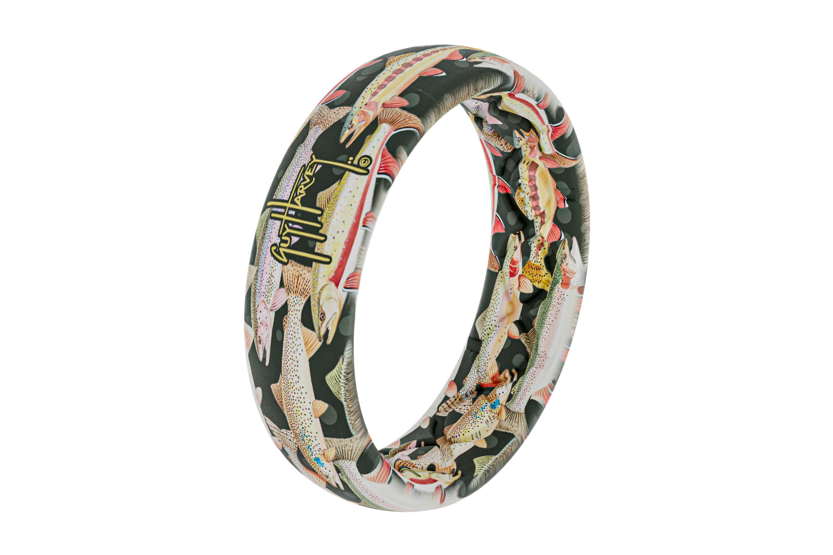 Guy Harvey Trout Species Thin Ring - Image 3