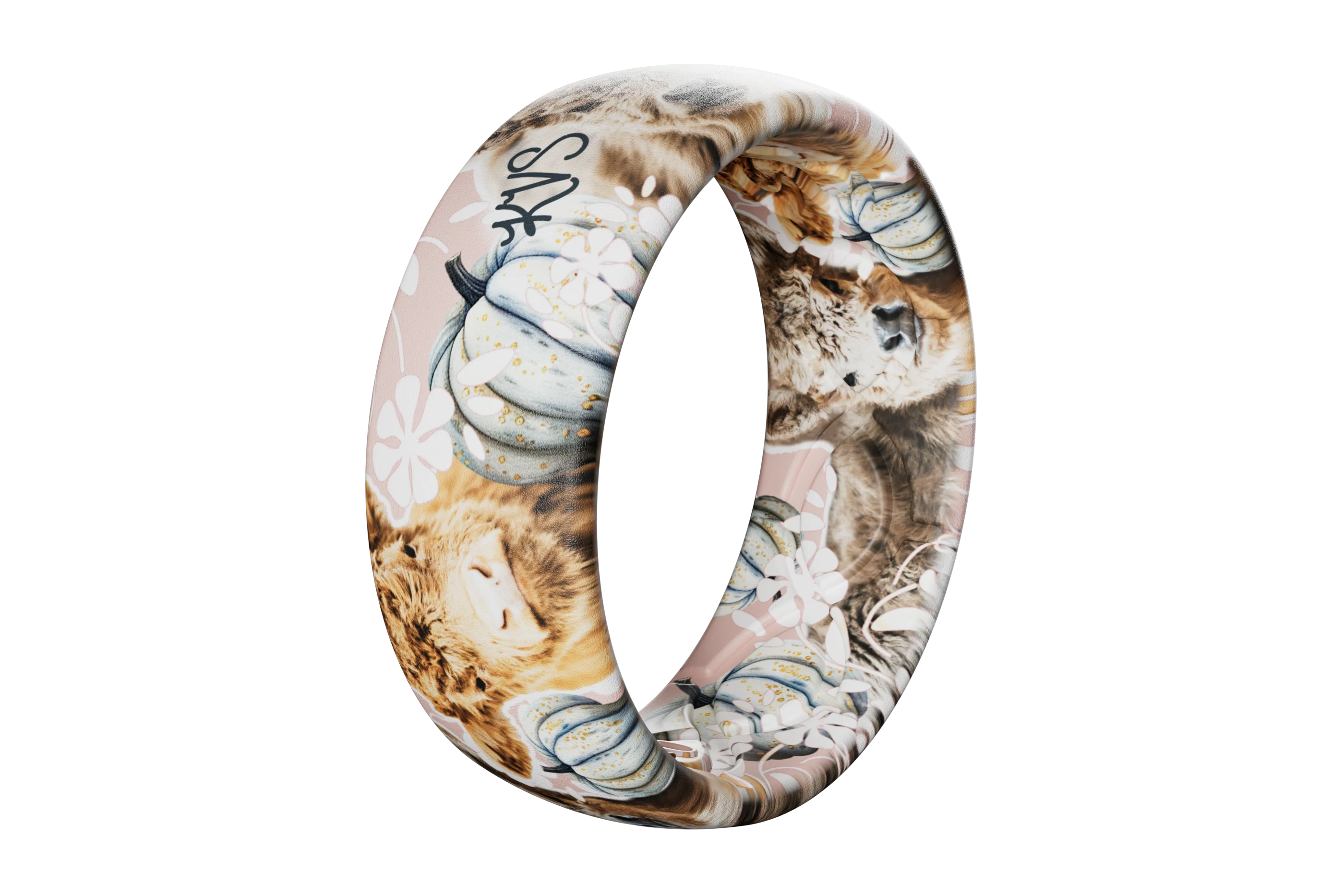 Katie Van Slyke Posie & Pumpkin Ring - Image 3