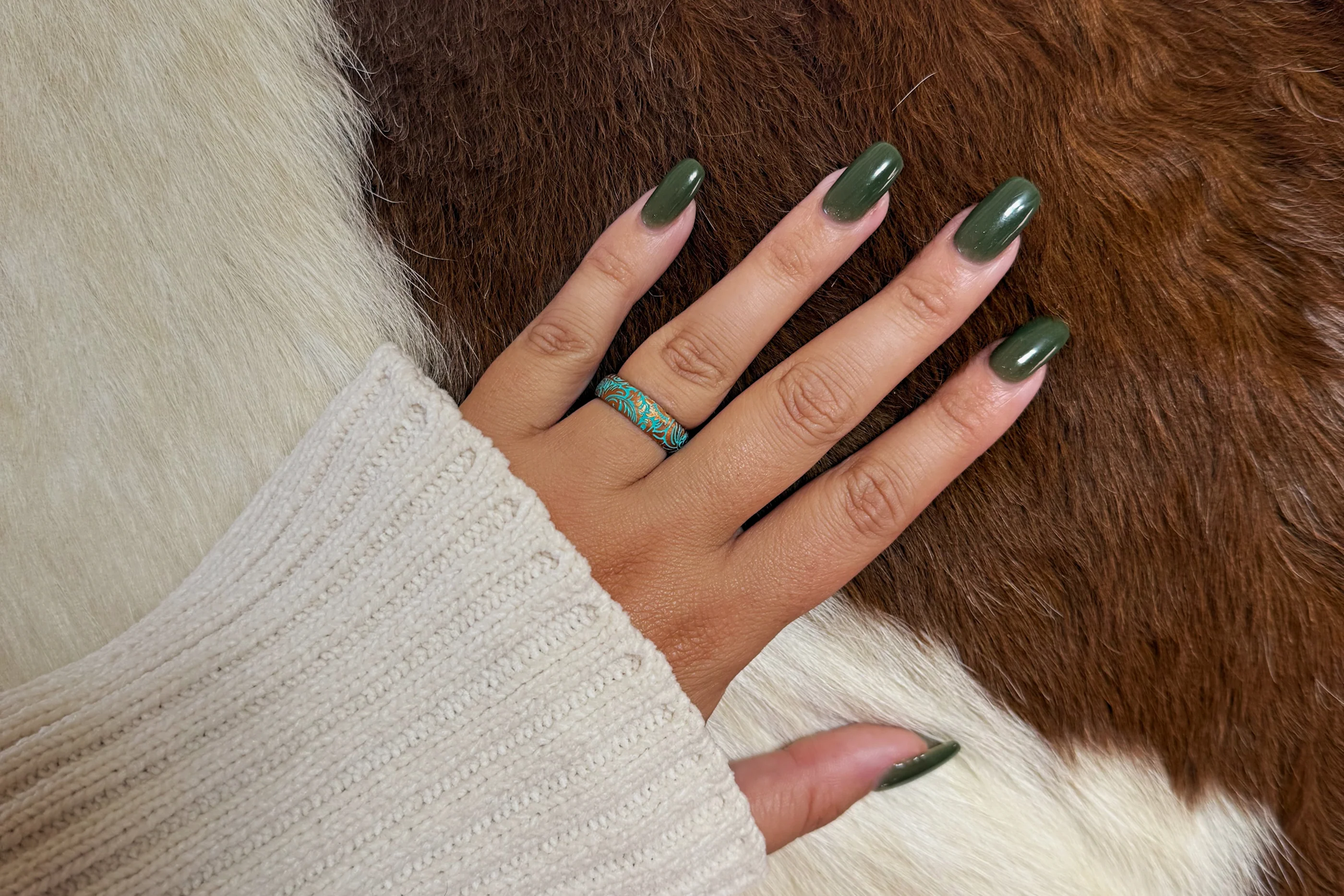 Katie Van Slyke Saddle & Sky Thin Ring - Image 5