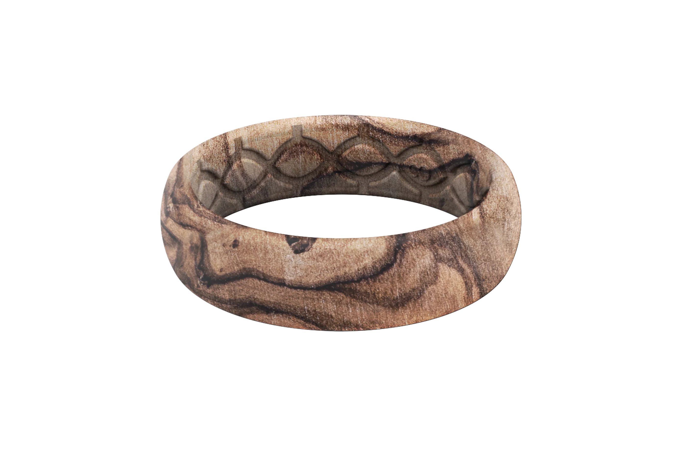 Burled Walnut Thin Ring - Image 3