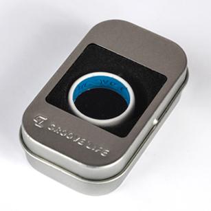 Winter Rose Thin Ring - Image 6