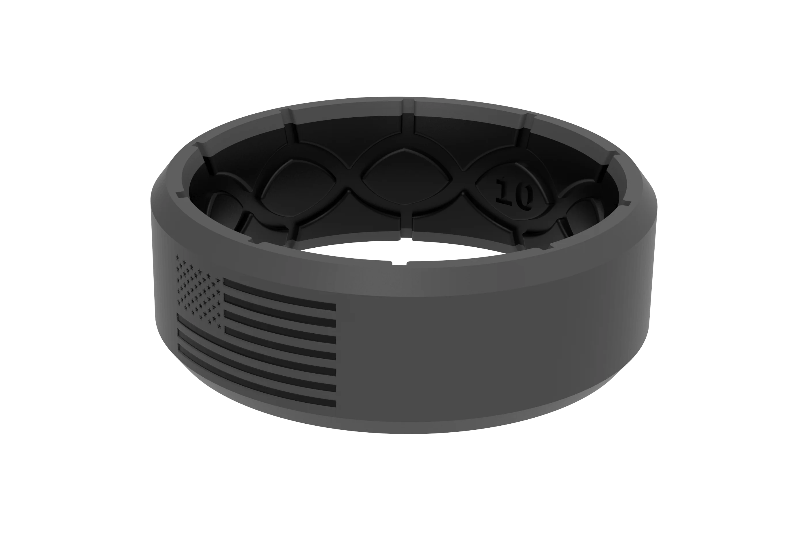 Zeus Edge Hero America Deep Stone Grey Ring - Image 3